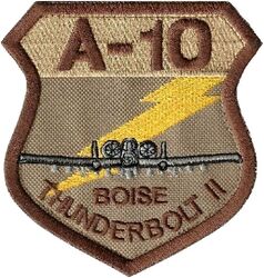 190th Expeditionary Fighter Squadron
Afghan made.
Keywords: Desert