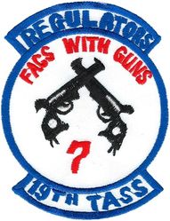 19th Tactical Air Support Squadron (Light) Morale
Korean made.
