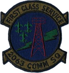 2063d Communications Squadron
German made.
Keywords: subdued