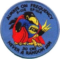 20th Component Repair Squadron Electronic Countermeasures Section Morale
UK made.
