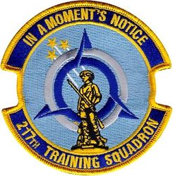 217th Training Squadron
The 217th TRS provides operationally-experienced instructors to help train more than 2,500 Air National Guard, Air Force Reserve and regular Air Force officer, enlisted, and Marine Corps enlisted students annually. The courses of instruction include collection, analysis, and application of all-source intelligence to plan and execute combat operations. Our instructors support the Air Staff Executive Agent to train joint intermediate imagery analysis for all services and national intelligence agencies.
