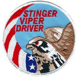 22d Fighter Squadron F-16 Pilot Swirl
