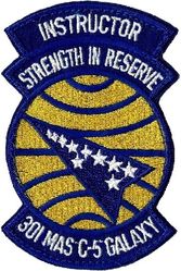 301st Military Airlift Squadron (Associate) Instructor
