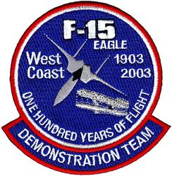 33d Fighter Wing F-15 West Demonstation Team
