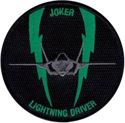 33d Operations Support Squadron F-35 Pilot
