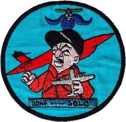 350th Strategic Reconnaissance Squadron Morale
Drone recce operations over North Vietnam using the Ryan AQM-34L Firebee.  The drones were launched and controlled by DC-130s and after the end of their flight were recovered by CH-3s using the Mid Air Retrieval System. This operation was know in SEA as Buffalo Hunter. Japan made.
