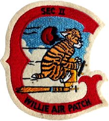 3525th Pilot Training Squadron G Flight Section II
On felt.
