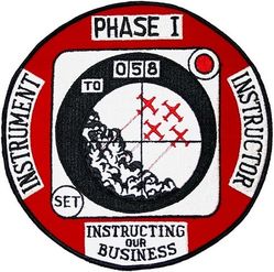 3558th Combat Crew Training Squadron Instument Instructor
Back patch.
