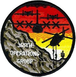 355th Operations Group Morale
A-10. EC-130, HH-60 aircraft.
