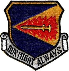 355th Tactical Fighter Wing
Darker colors, Japan made. Could possibly have been the first patch used when the wing moved to DM from Takhli.
