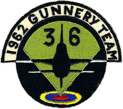 36th Tactical Fighter Wing Gunnery Team 1962
F-105 aircraft, German made.
