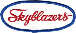 36th Tactical Fighter Wing Skyblazers Demonstration Team
Hat patch.
