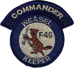 37th Aircraft Generation Squadron F-4G Maintenance Commander
Separate tab added for each position within the 37th AMU.
Keywords: subdued