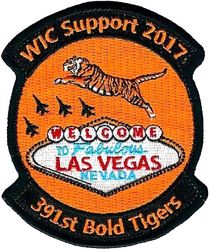 391st Fighter Squadron Weapons Instructor Course Support 2017
