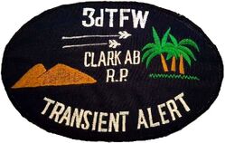 3d Equipment Maintenance Squadron Transient Alert
Back patch, Philippine made.
