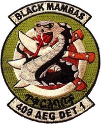 409th Air Expeditionary Group Detachment 1
Keywords: OCP
