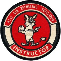 41st Air Refueling Squadron, Heavy Instructor
Printed on canvas.
