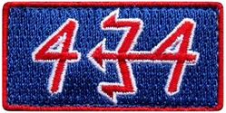 434th Flying Training Squadron Pencil Pocket Tab
