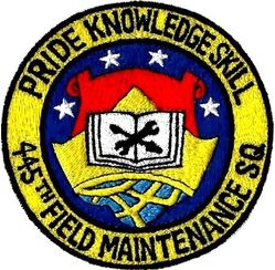 445th Field Maintenance Squadron
Philippine made.
