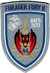 44th Fighter Squadron Exercise FORAGER FURY II 2013
Squadron Commander's version with gold F-15. 
