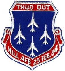 466th Tactical Fighter Squadron F-105 Thud Out
F-105 Retirement
