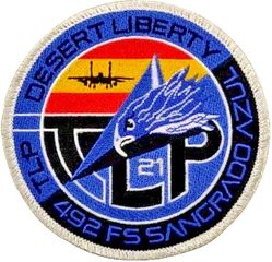 492d Fighter Squadron Tactical Leadership Program 2021
Held at Albacete AB, Spain.
