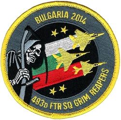 493d Fighter Squadron Bulgaria 2014
