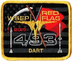 493d Fighter Squadron Exercise RED FLAG 2015 and COMBAT ARCHER 
With pilot call sign.
