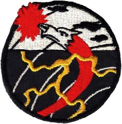 497th Fighter-Interceptor Squadron
Black area is twill, German made.
