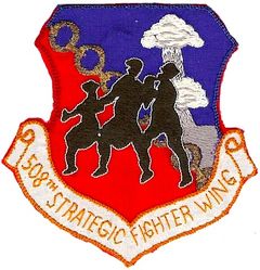 508th Strategic Fighter Wing
Scarf patch, Japan made.
