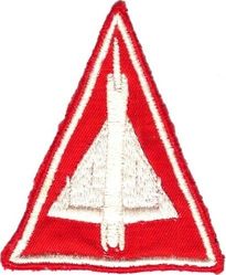 509th Fighter-Interceptor Squadron F-102
Possibly used by the 64 FIS that was at Clark too. The 509 and 64  FIS had alert Dets at several bases in Vietnam, Thailand and Taiwan. Philippine made on twill.
