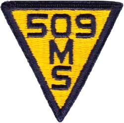 509th Organizational Maintenance Squadron
Hat patch.
