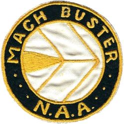 523d Tactical Fighter Squadron F-100 Morale
Philippine made version of the North American Aviation issued Mach Buster patch.
