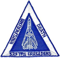 523d Tactical Fighter Squadron F-111
Korean made.
