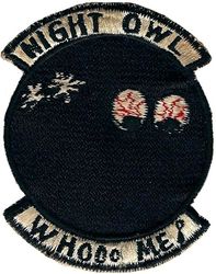 523d Tactical Fighter Squadron Night Owl
Circa 1965-1966 night attack training with F-100s. Japan made.
