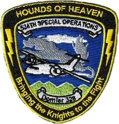 524th Special Operations Squadron C-146A
The C-146A is the military version of the Dornier 328 turboprop commuter airliner modified to permit cargo and personnel transport missions. 
