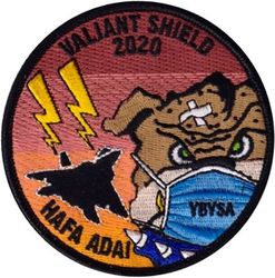 525th Fighter Squadron Exercise VALIENT SHIEILD 2020
Deployed to Andersen AFB, Guam.
