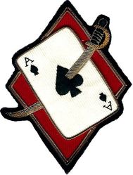 563d Fighter-Bomber Squadron 
Bullion blazer patch, German made.
