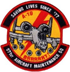 571st Aircraft Maintenance Squadron A-10
