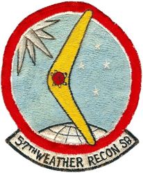 57th Weather Reconnaissance Squadron
RB-57s at Hickam, RB-47s at det at Clark. Japan made.
