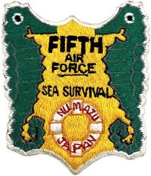 5th Air Force Sea Survival School Numazu
Japan made.
