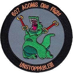 607th Air Communications Operations Flight Morale
Korean made.
