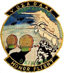 623d Aircraft Control and Warning Squadron Detachment 3
Back patch, Japan made.
