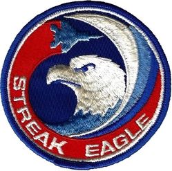 6512th Test Squadron F-15A Project STREAK EAGLE
Set 8 time-to-altitude records in 17 days in January 1975. Used tail #72-0119; missions flown from Grand Forks AFB, ND. 
