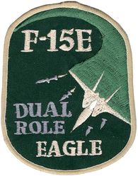 6512th Test Squadron F-15E
Taiwan made. Beware of computer made repros.
