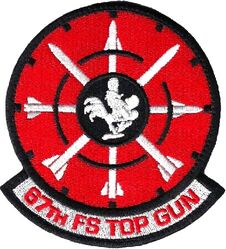 67th Fighter Squadron Top Gun Award
Japan made.
