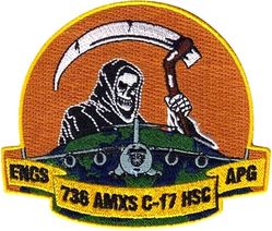 736th Aircraft Maintenance Squadron C-17 Home Station Check Inspection Team
An HSC is an in-depth, four-day scheduled inspection of a C-17. They are performed approximately every 180 days.
