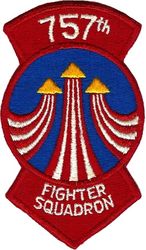 757th Tactical Fighter Squadron 
Darker than usual colors, and a bit larger. Possibly the first version.
