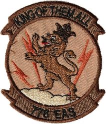776th Expeditionary Airlift Squadron
Local made.
Keywords: Desert