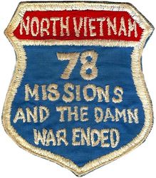 78 Missions North Vietnam
Thai made.
